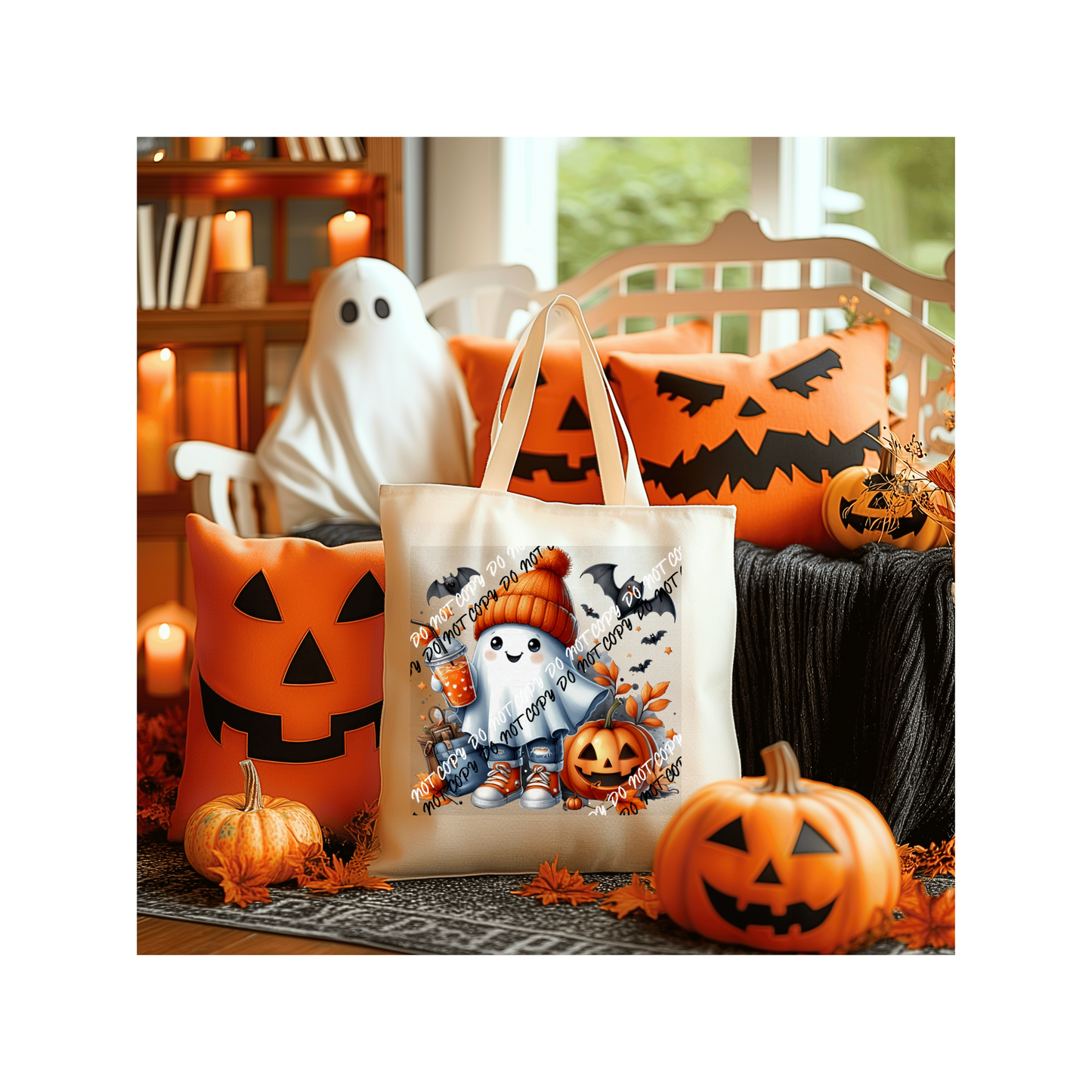 Kids Spooky Canvas Bag