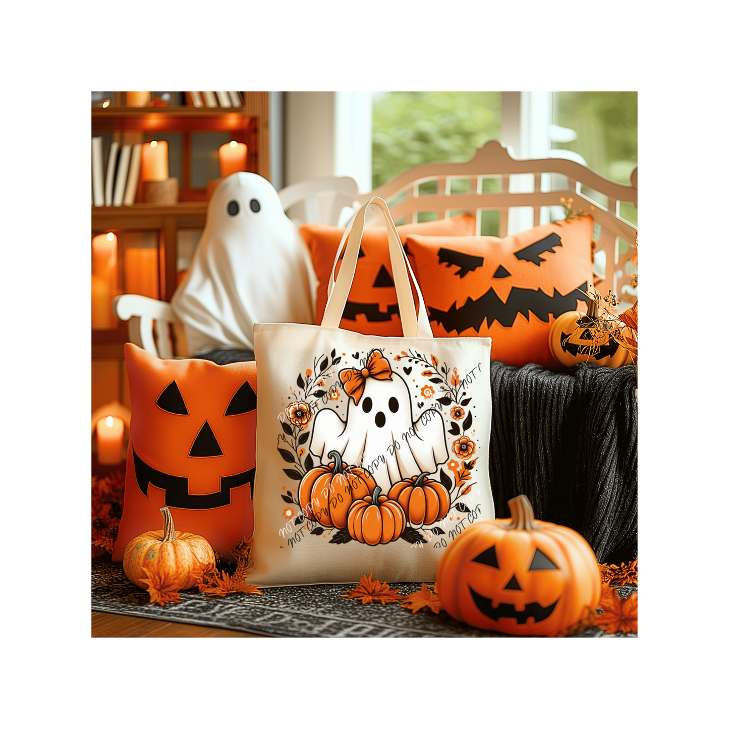 Kids Spooky Canvas Bag