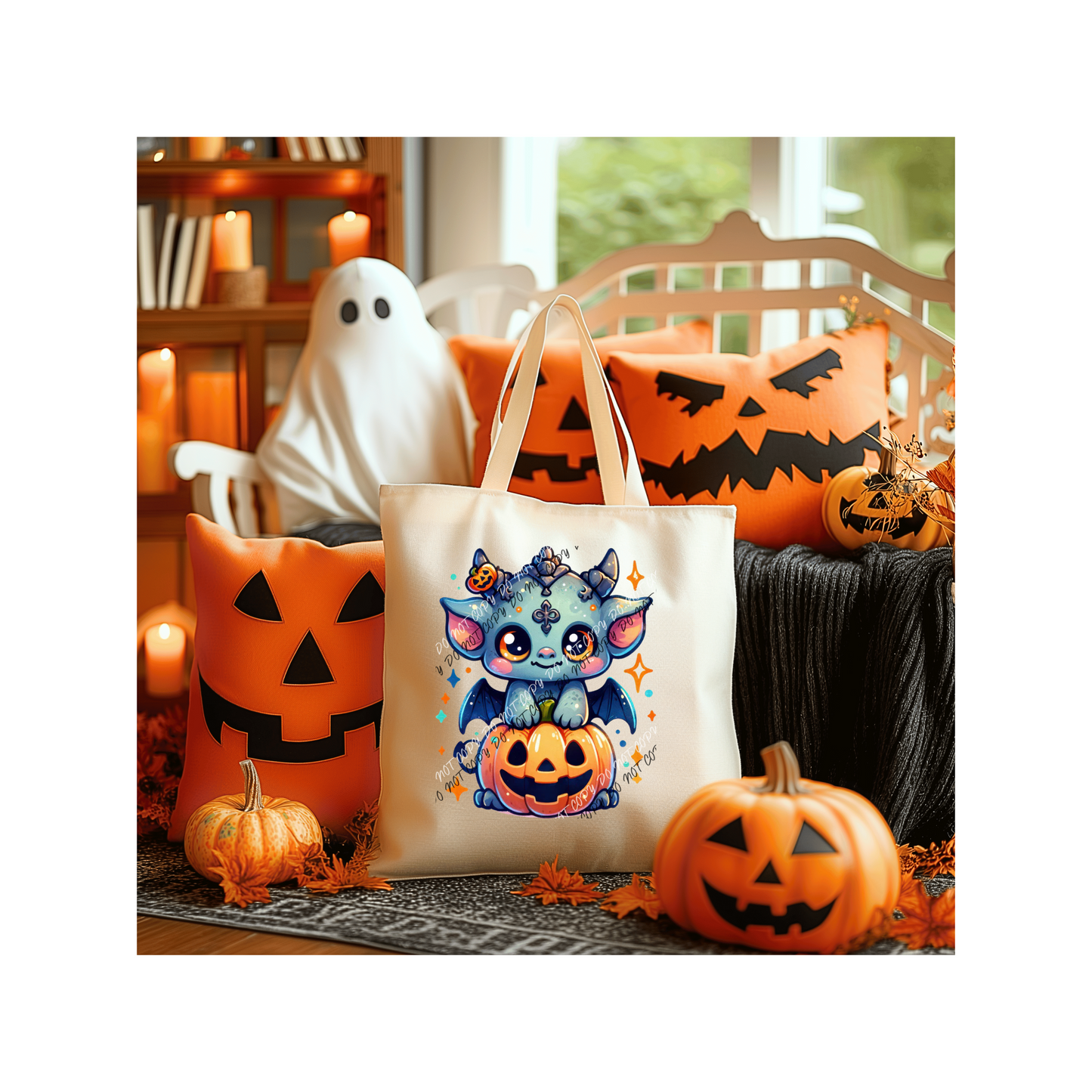 Kids Spooky Canvas Bag