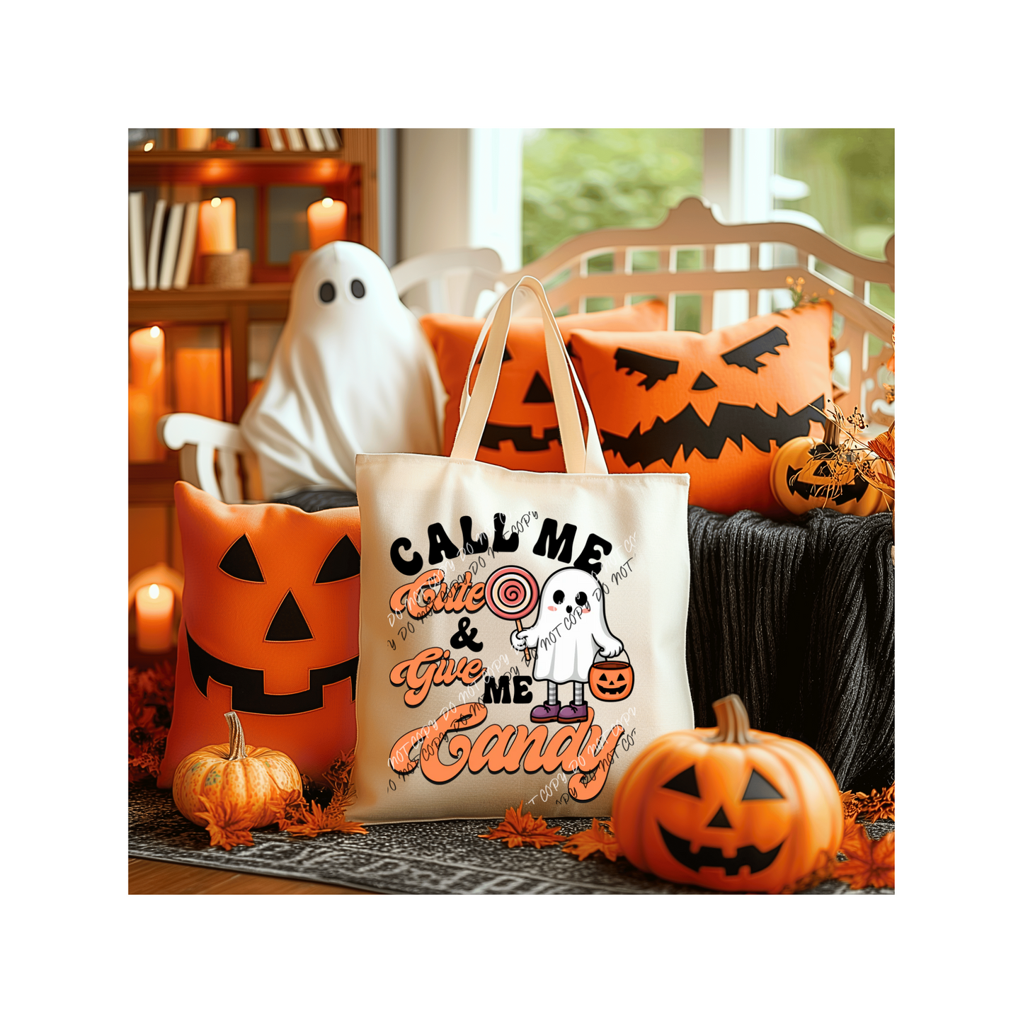 Kids Spooky Canvas Bag