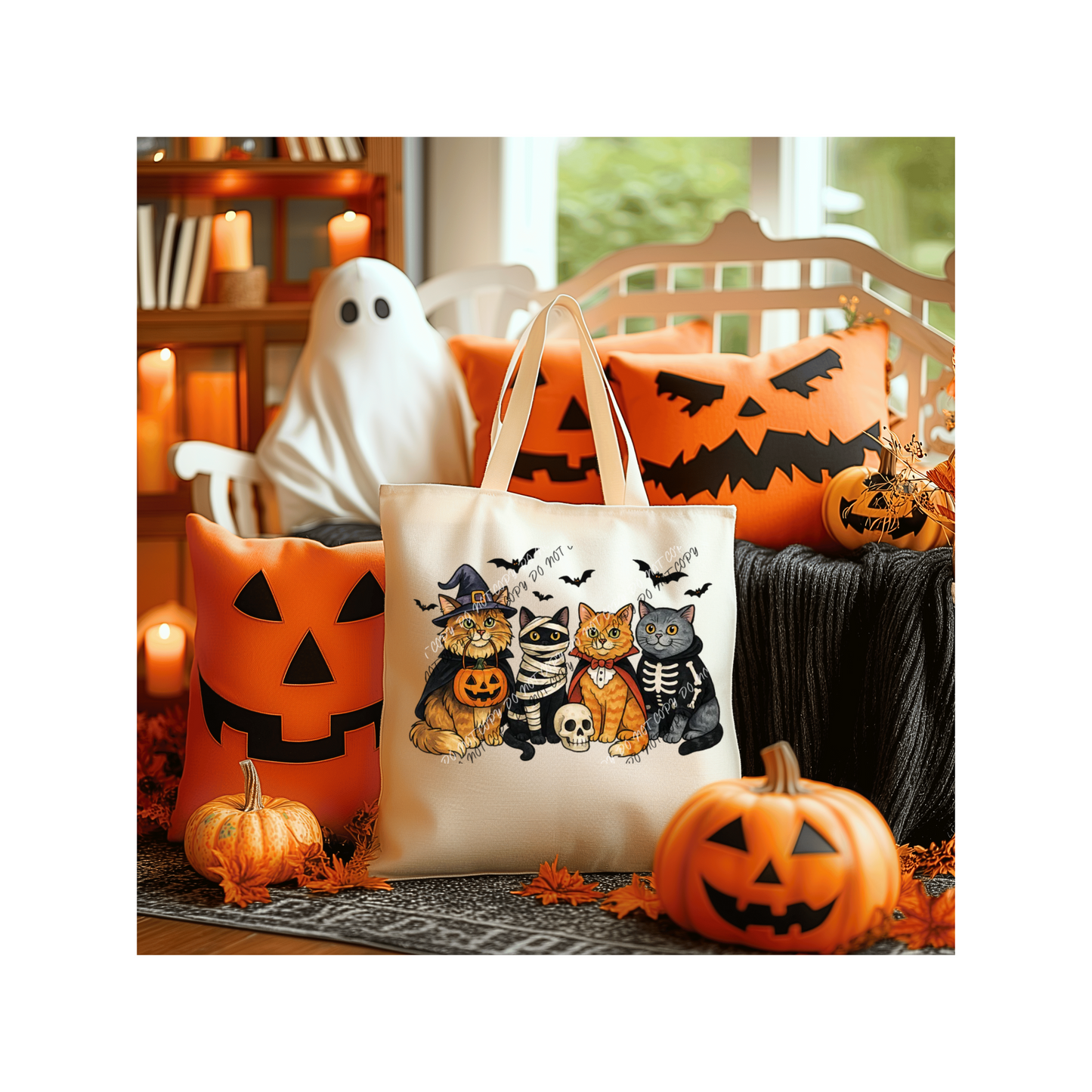 Kids Spooky Canvas Bag