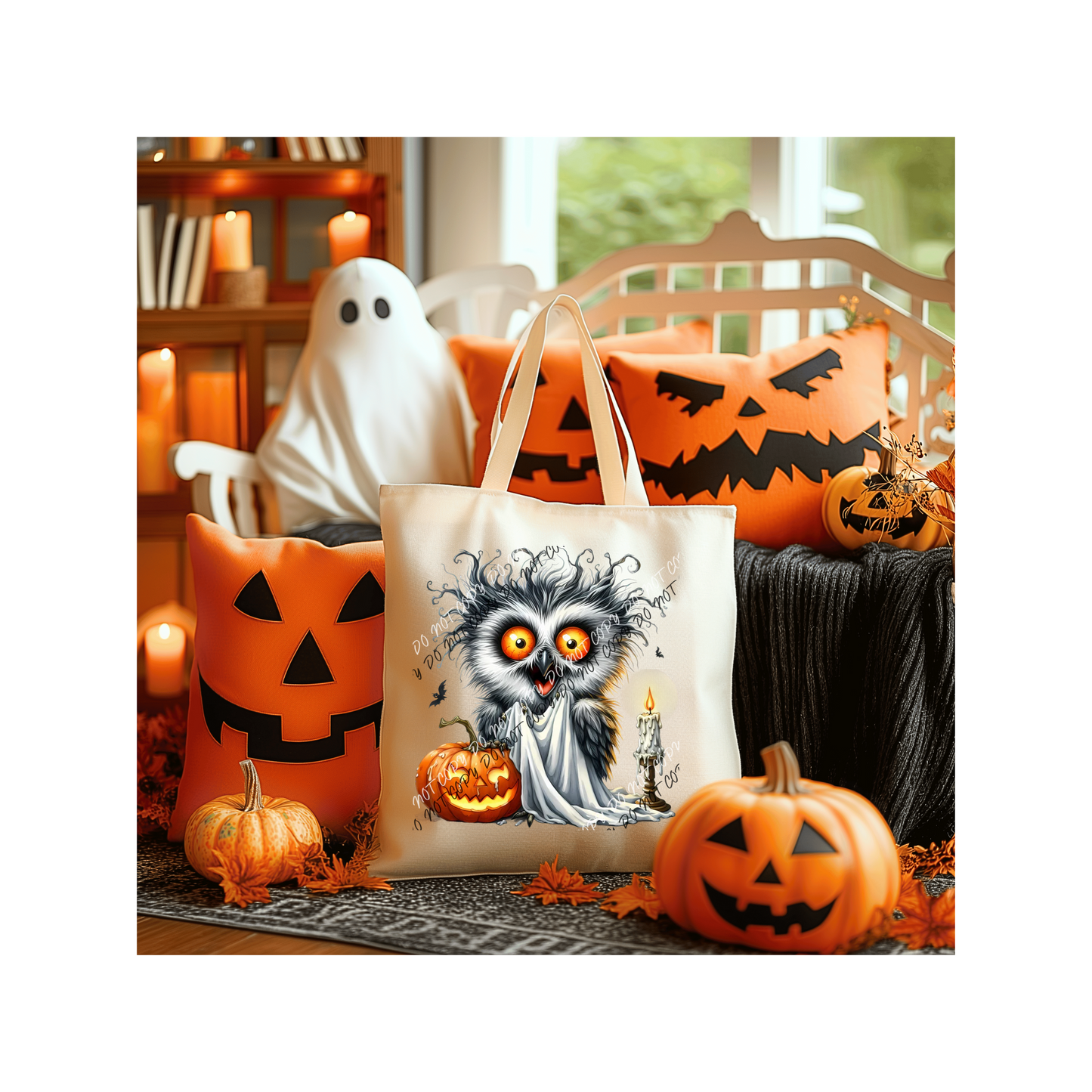 Kids Spooky Canvas Bag