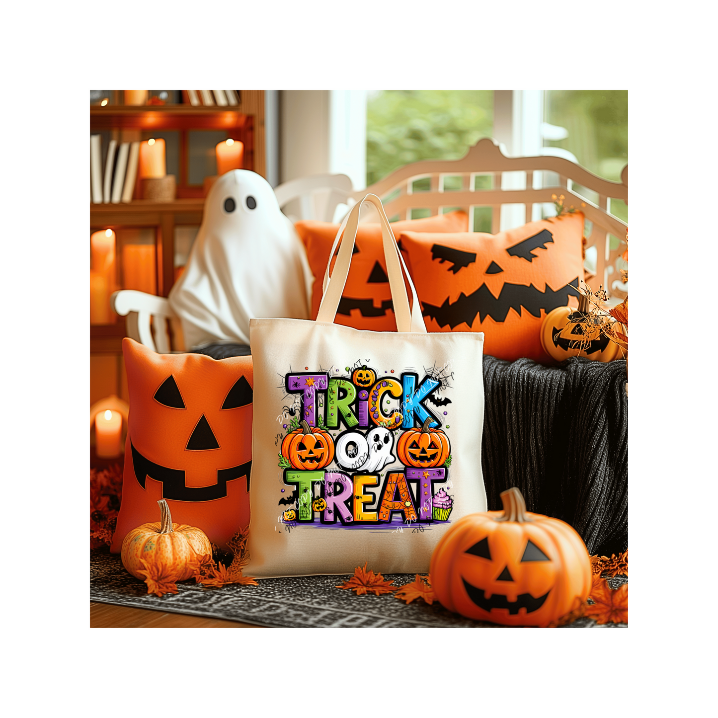 Kids Spooky Canvas Bag
