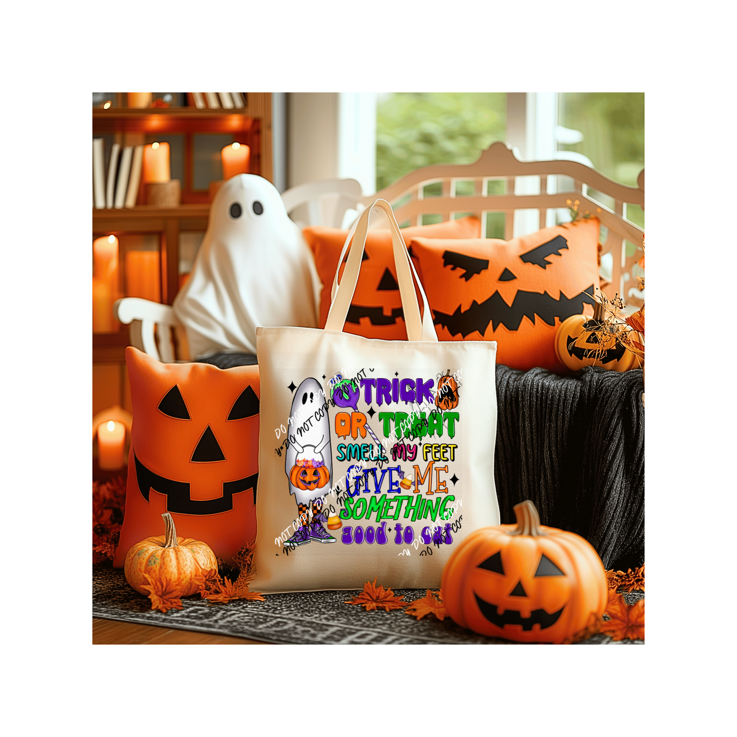Kids Spooky Canvas Bag