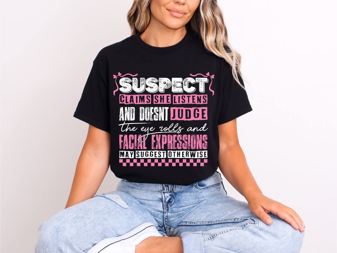 Suspect Doesn't Judge (Glitter)