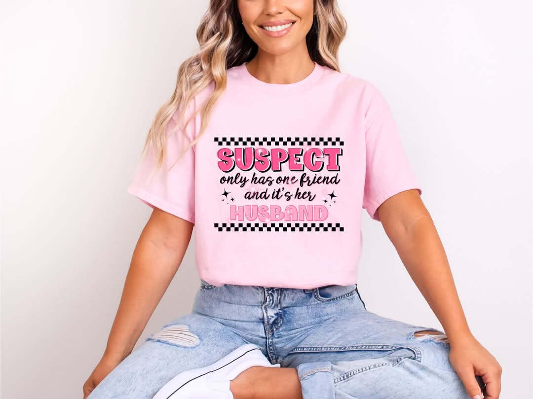 Suspect Has One Friend (Glitter)