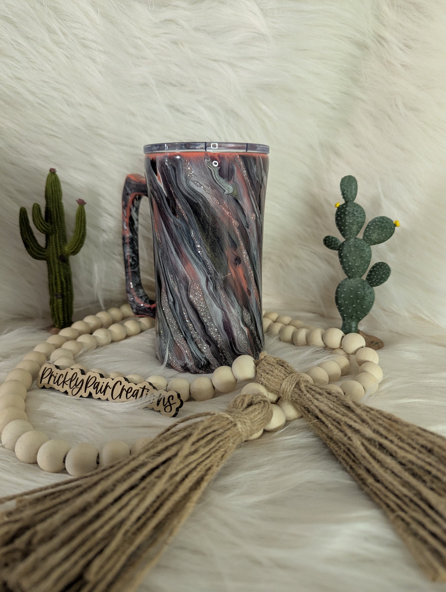 #35 20oz Beer/Coffee Mug- Graffiti