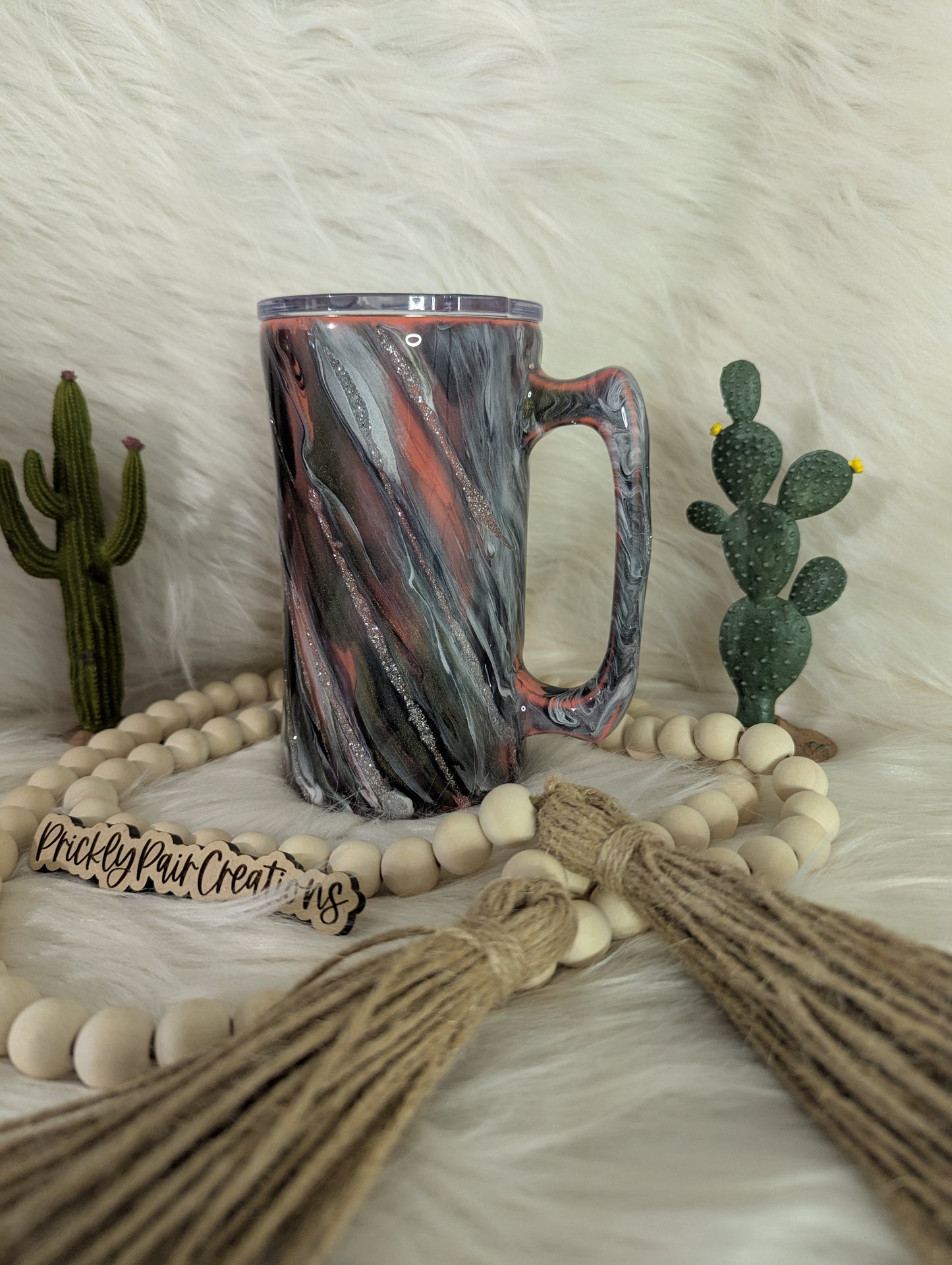 #35 20oz Beer/Coffee Mug- Graffiti