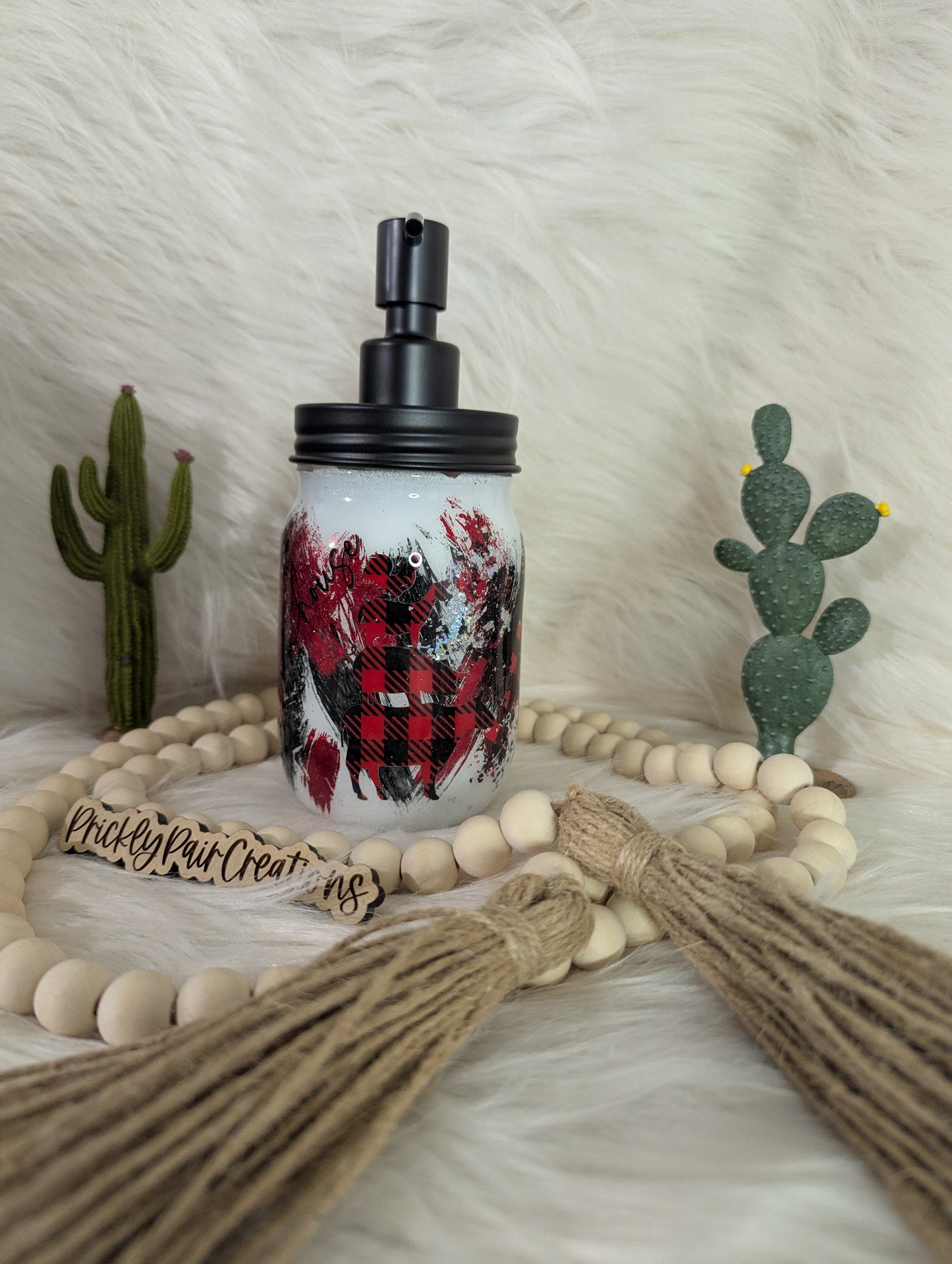 #21 12oz Mason Jar Soap Dispenser