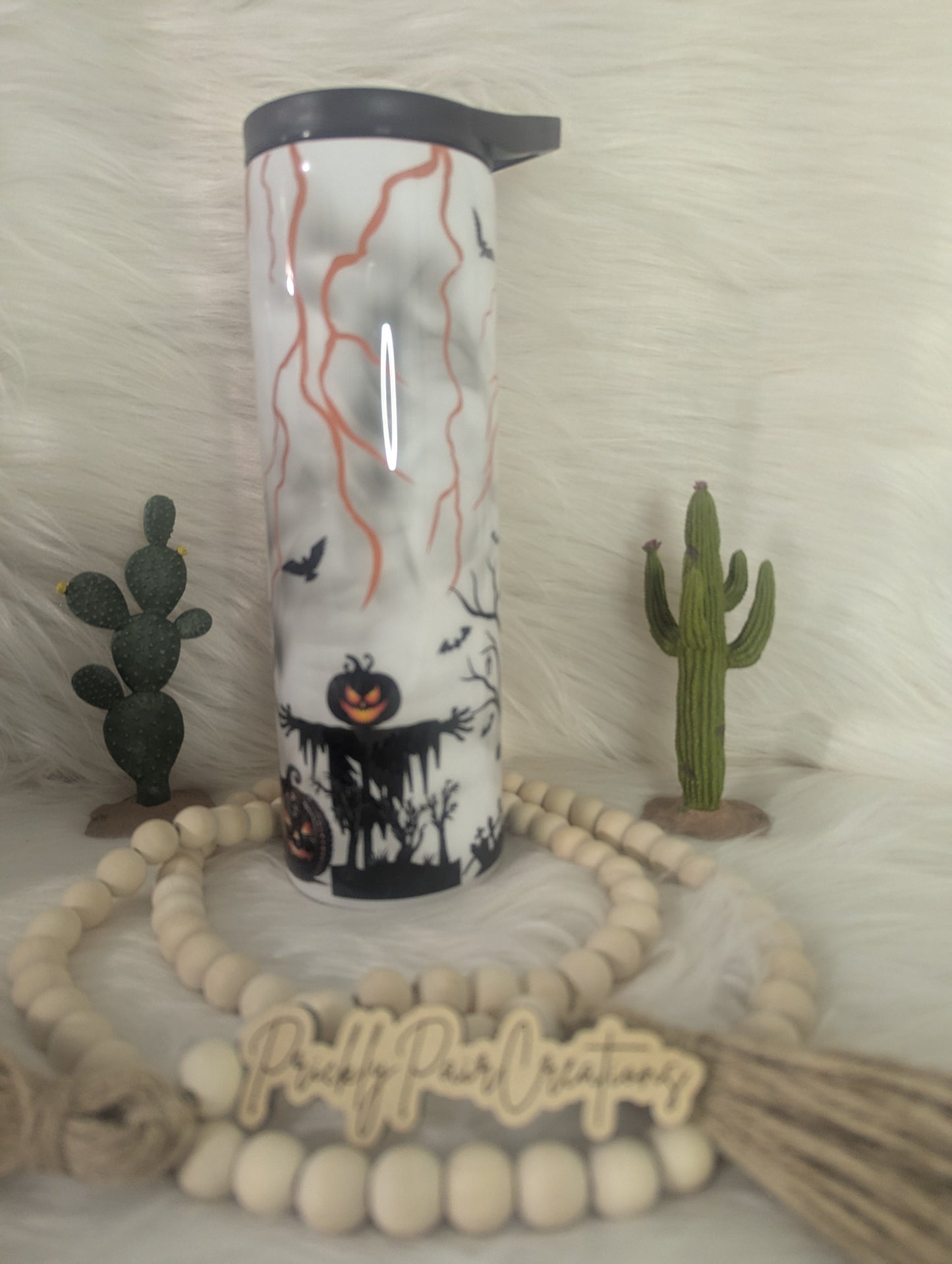 30oz Straight Duo Haunted Owl