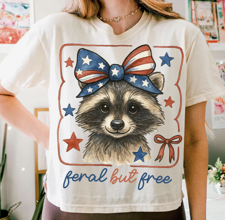 Feral but Free Racoon