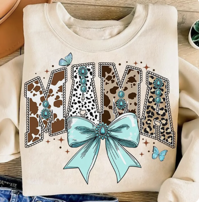 Southwest Animal Print Mama