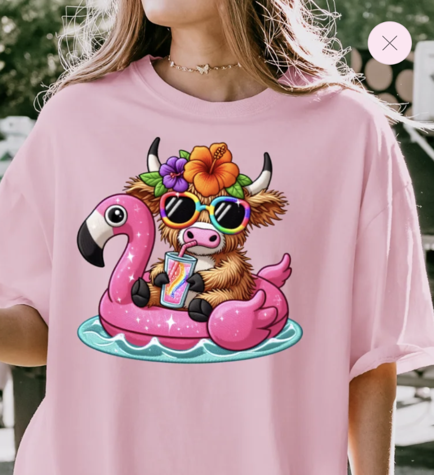 Floating Summer Cow