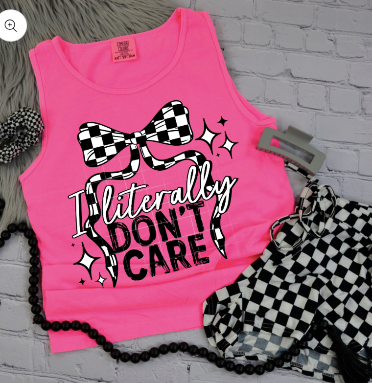 I Literally Don't Care