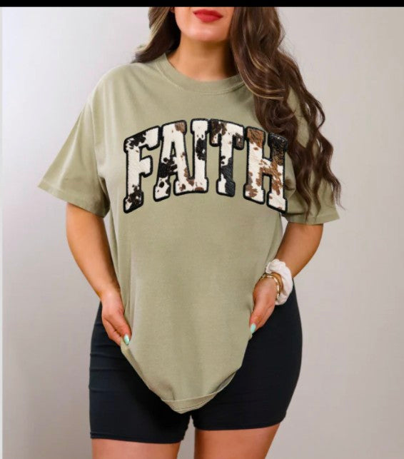 Cow Print Faith