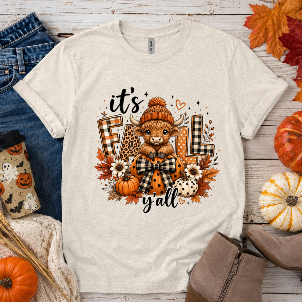 It's Fall Y'all Cow
