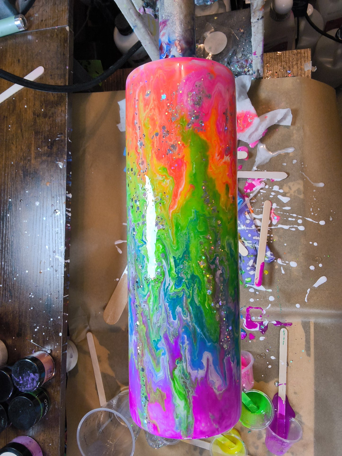 30oz Duo Skinny Neon colormelt