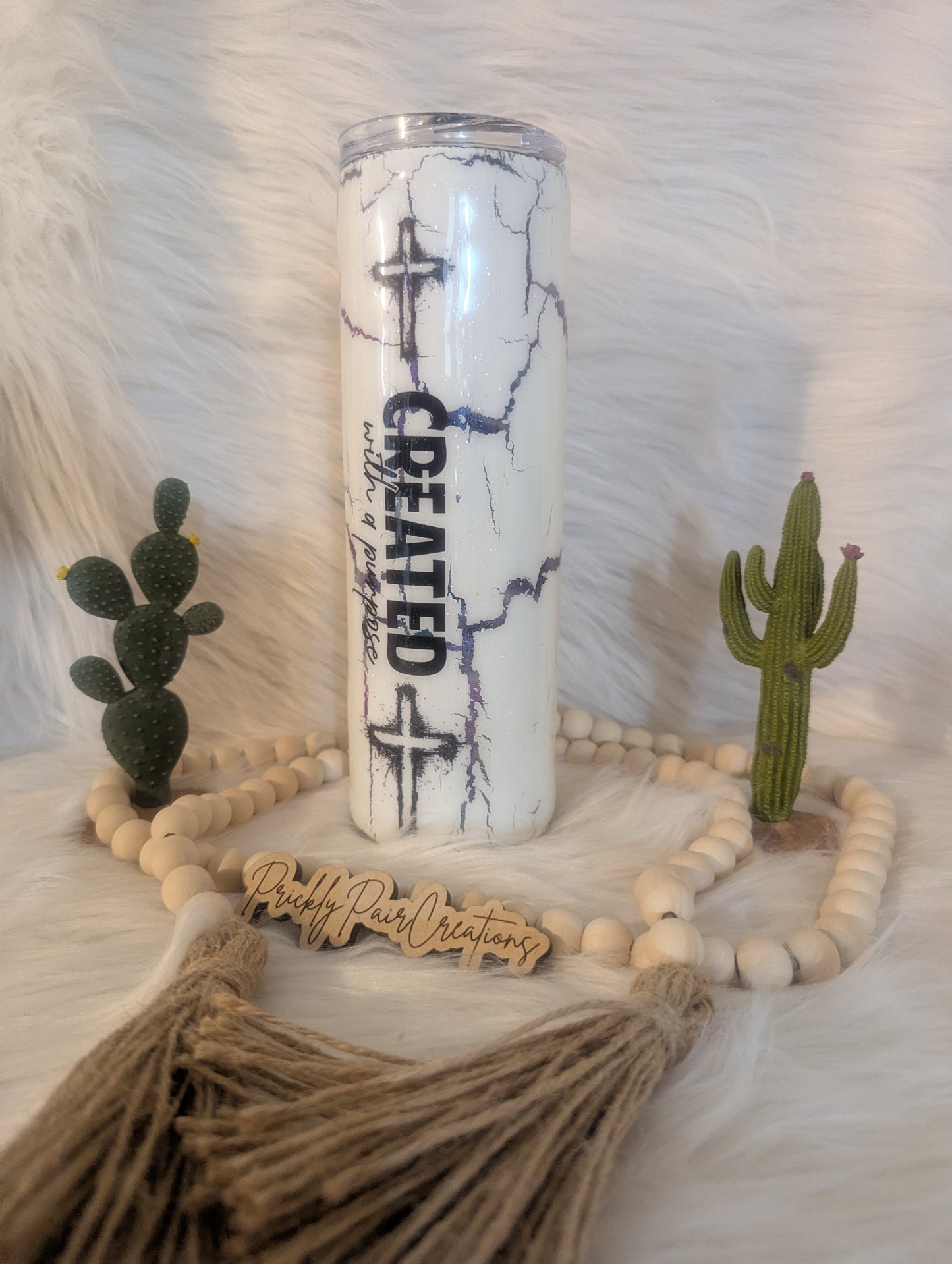#8 30oz Skinny- Created with Purpose
