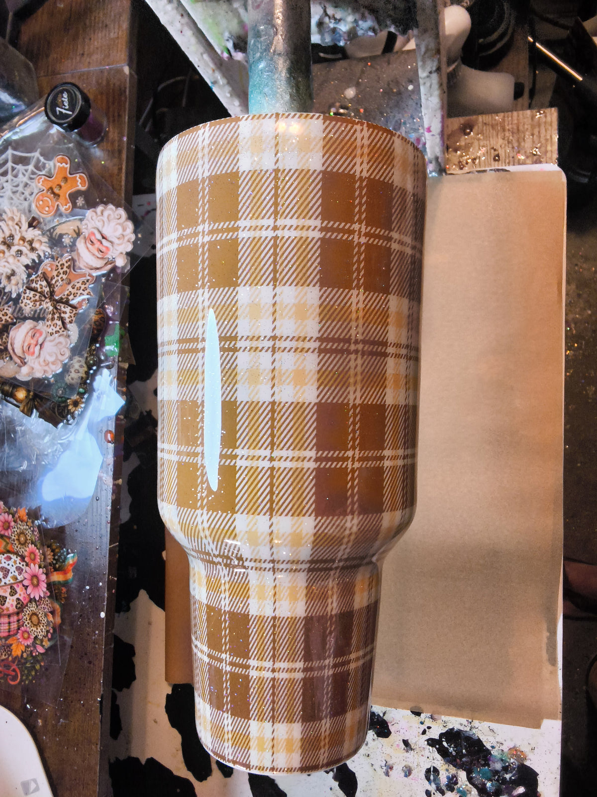 50oz Thicc Buddy Pumpkin Plaid (FrostBuddy)-