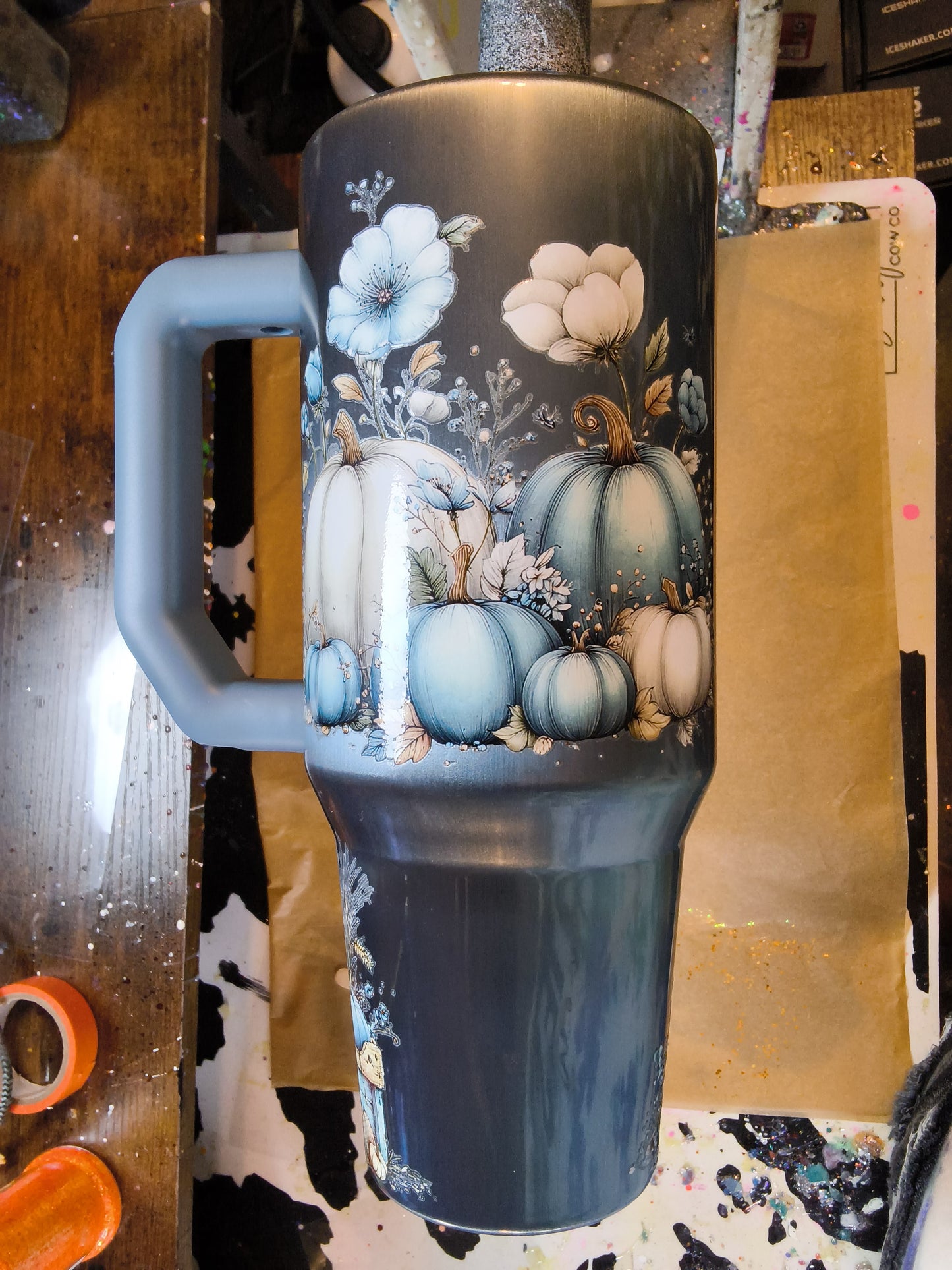40oz Thicc Buddy (FrostBuddy)- Opal Sky Pumpins