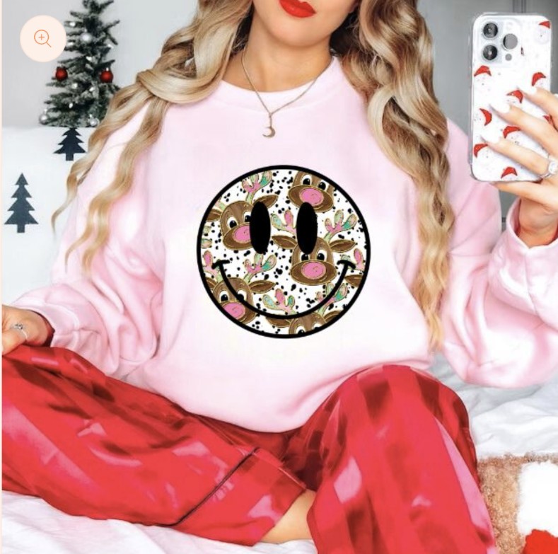 Reindeer Smiley