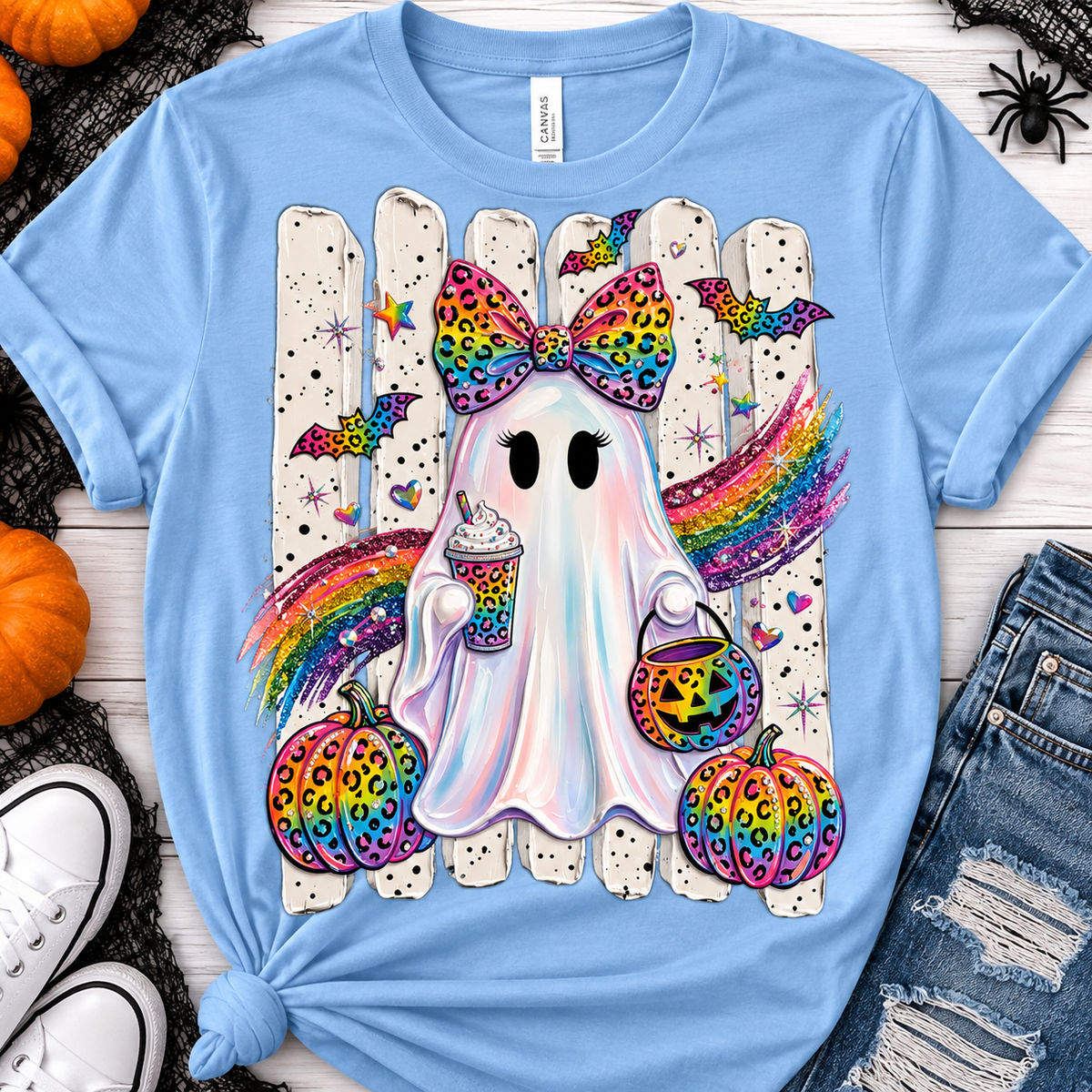 Neon Paint Stroke Ghost