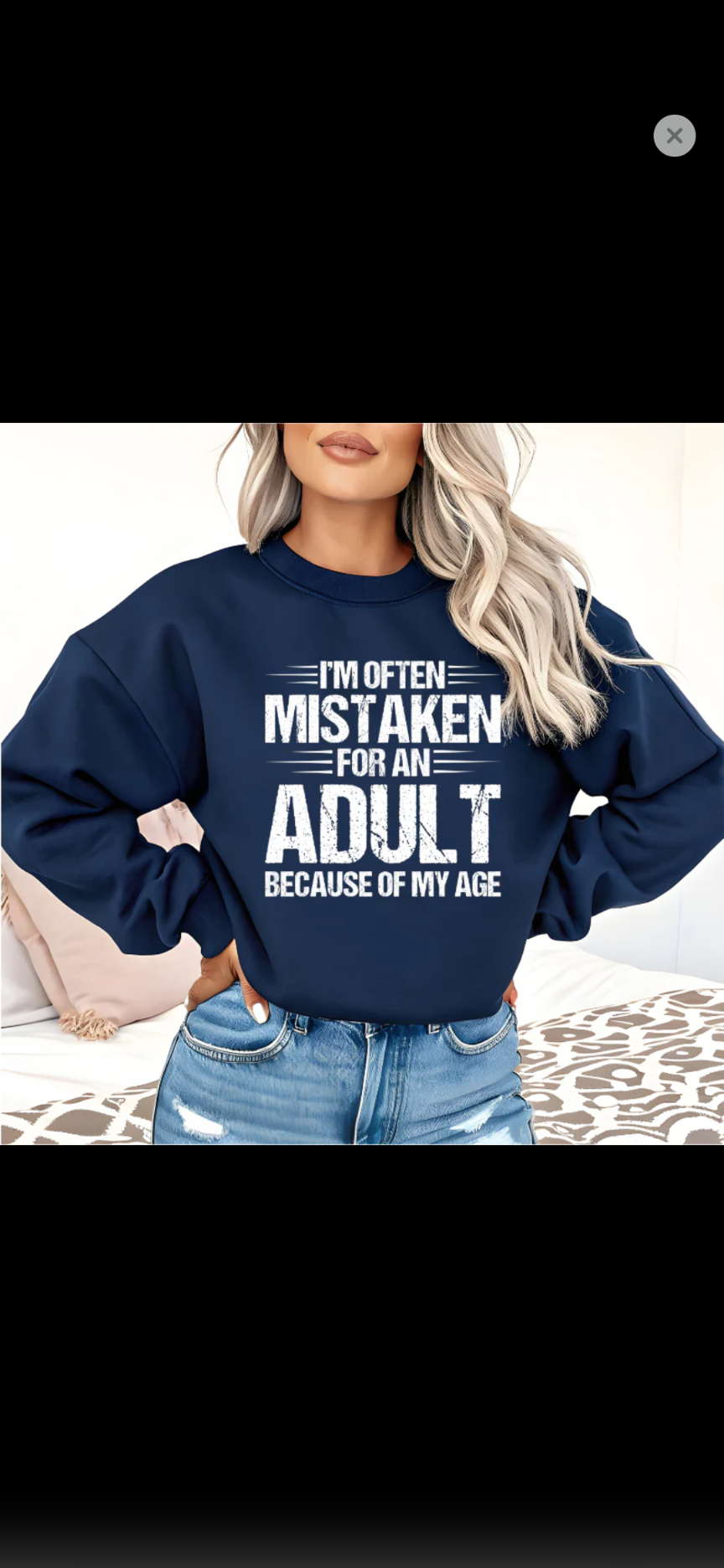 I'm Often Mistaken (white)