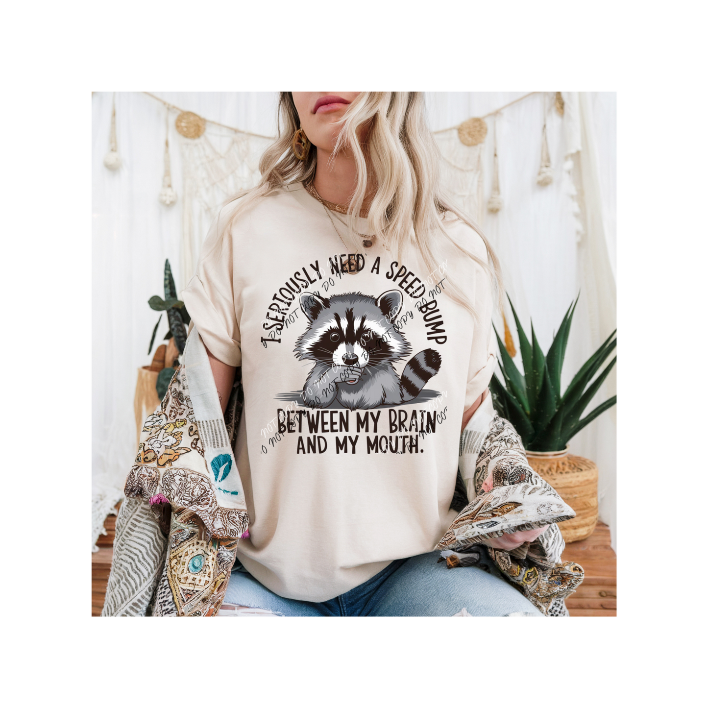 I Seriously Need A Speed Bump Racoon