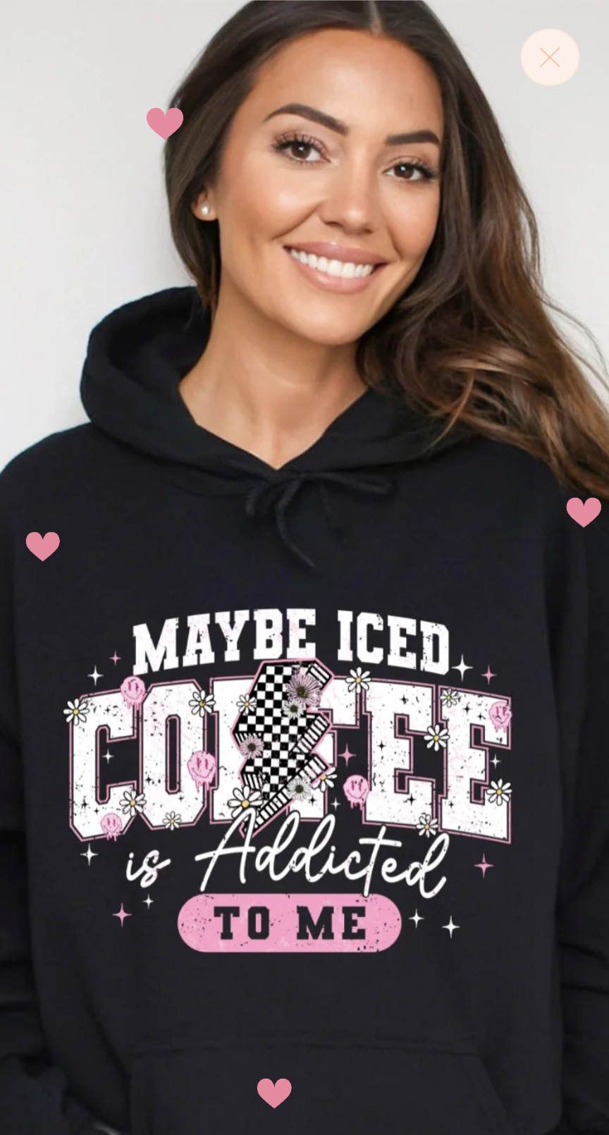 Iced Coffee Is Addicted To Me (Glitter)