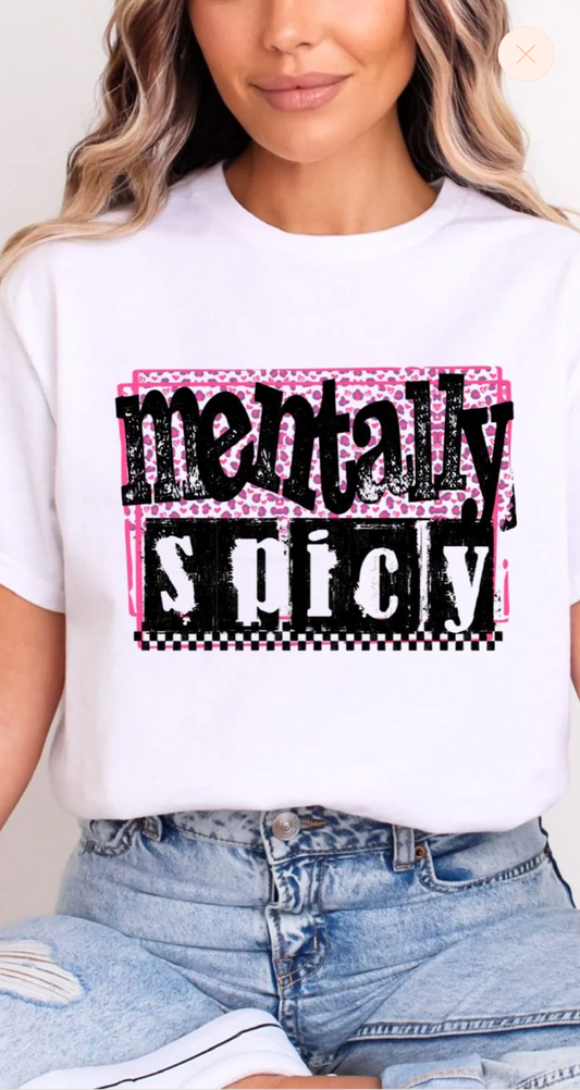 Pink Mentally Spicy (Glitter)