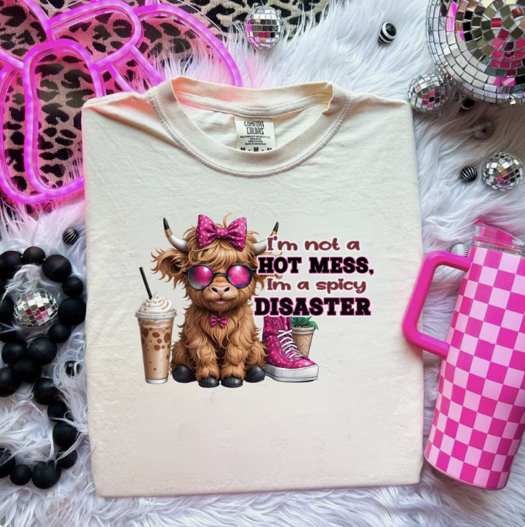 Pink spicy disaster cow