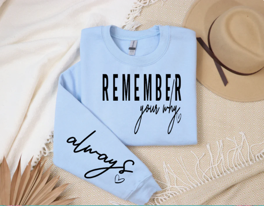 Remember Your Why
