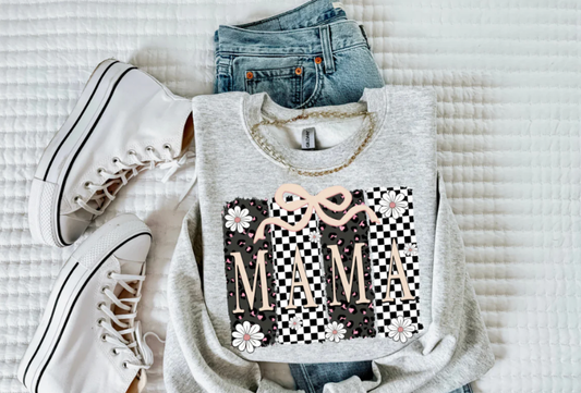Nude Checkered Mama