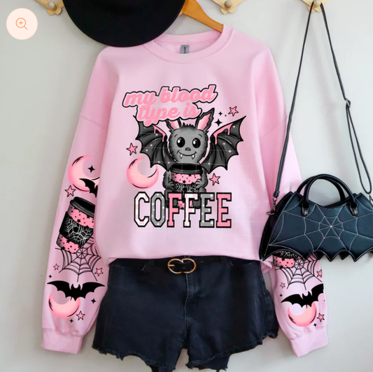 My Blood Type Is Coffee with Sleeves