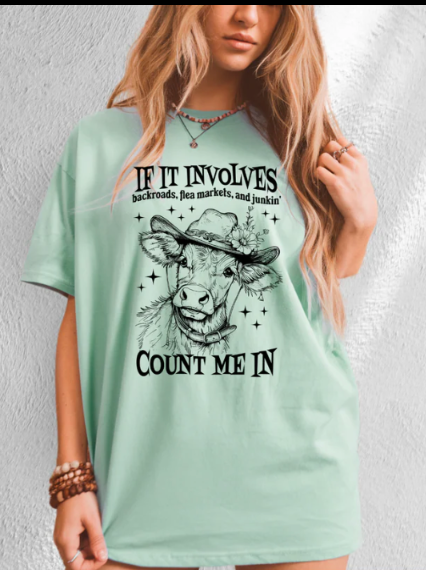 Count Me In Cow