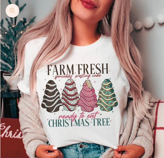 Farm Fresh Christmas Tree Cakes
