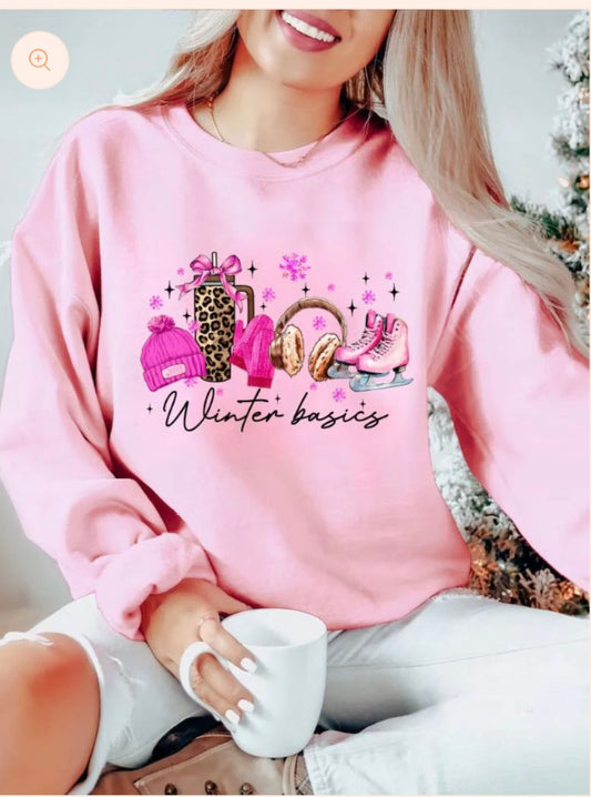 Pink Winter Basics