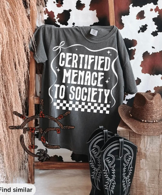 Certified Menace To Society