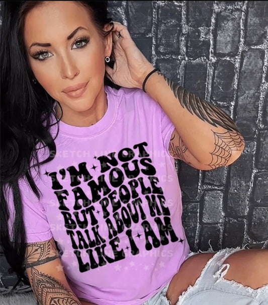 I'm Not Famous