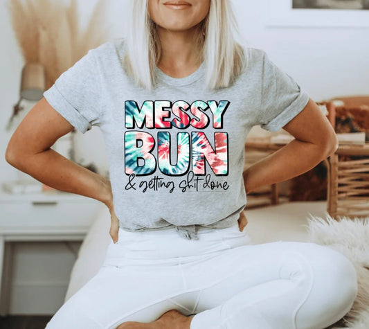 Messy Bun and Getting Shit Sone