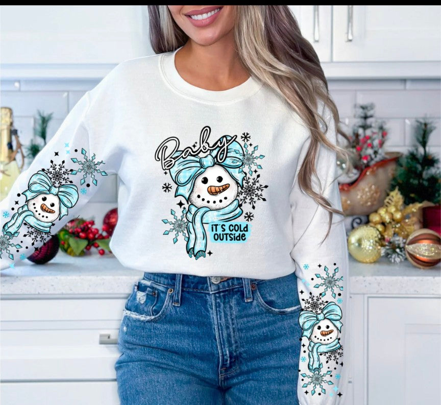 Baby Its Cold Outside W/ Sleeves