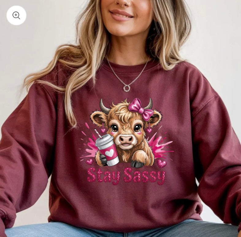 Stay Sassy Cow