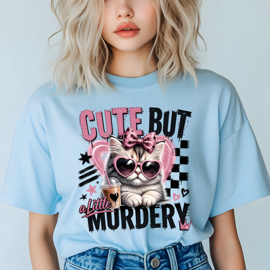 Cute But A Little Murdey Cat