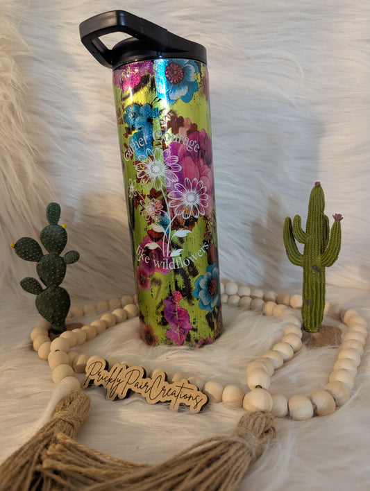 #2 30oz Duo Skinny- Wild Flowers