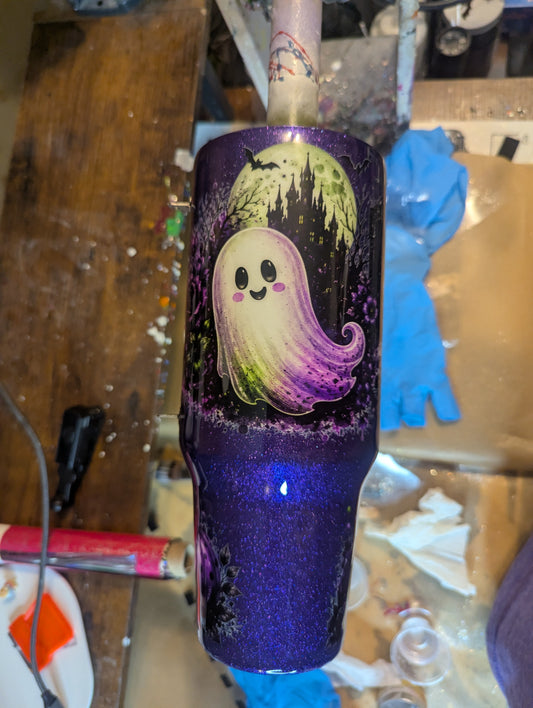 40oz Thicc Buddy (FrostBuddy)- Purple glitz