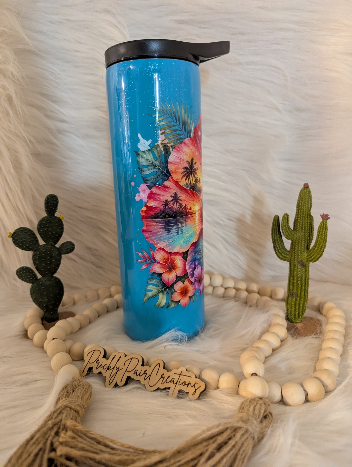 #45 30oz Duo Skinny- Hawaiian Hibiscus