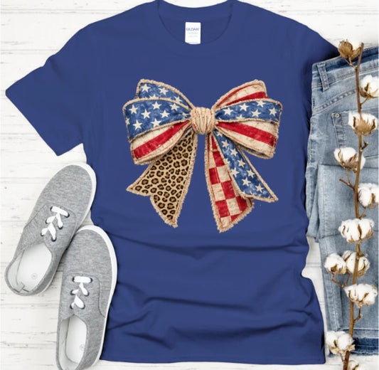 American Bow With Leopard