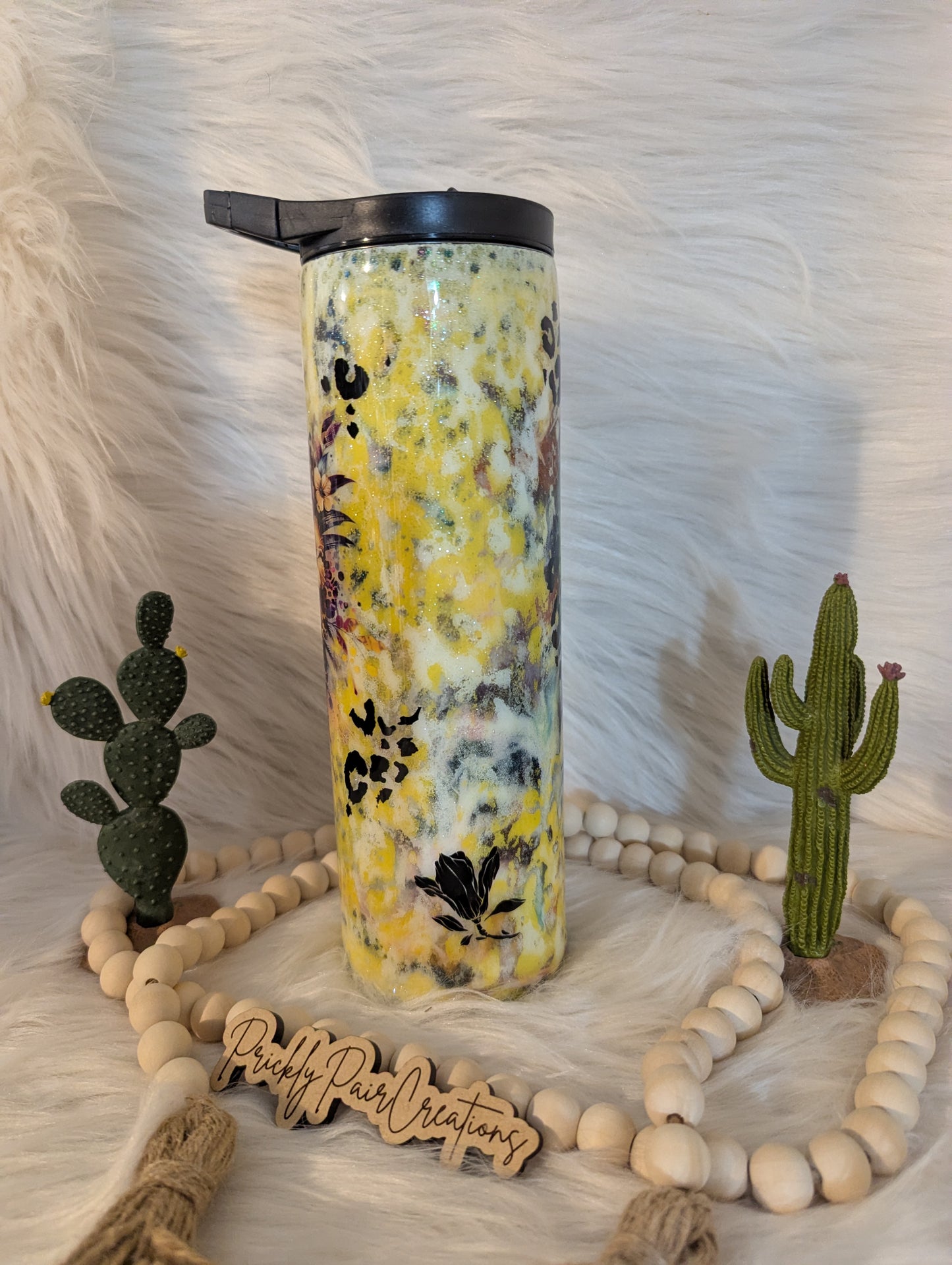 #15 30oz Duo Skinny- Yellow Powerwash