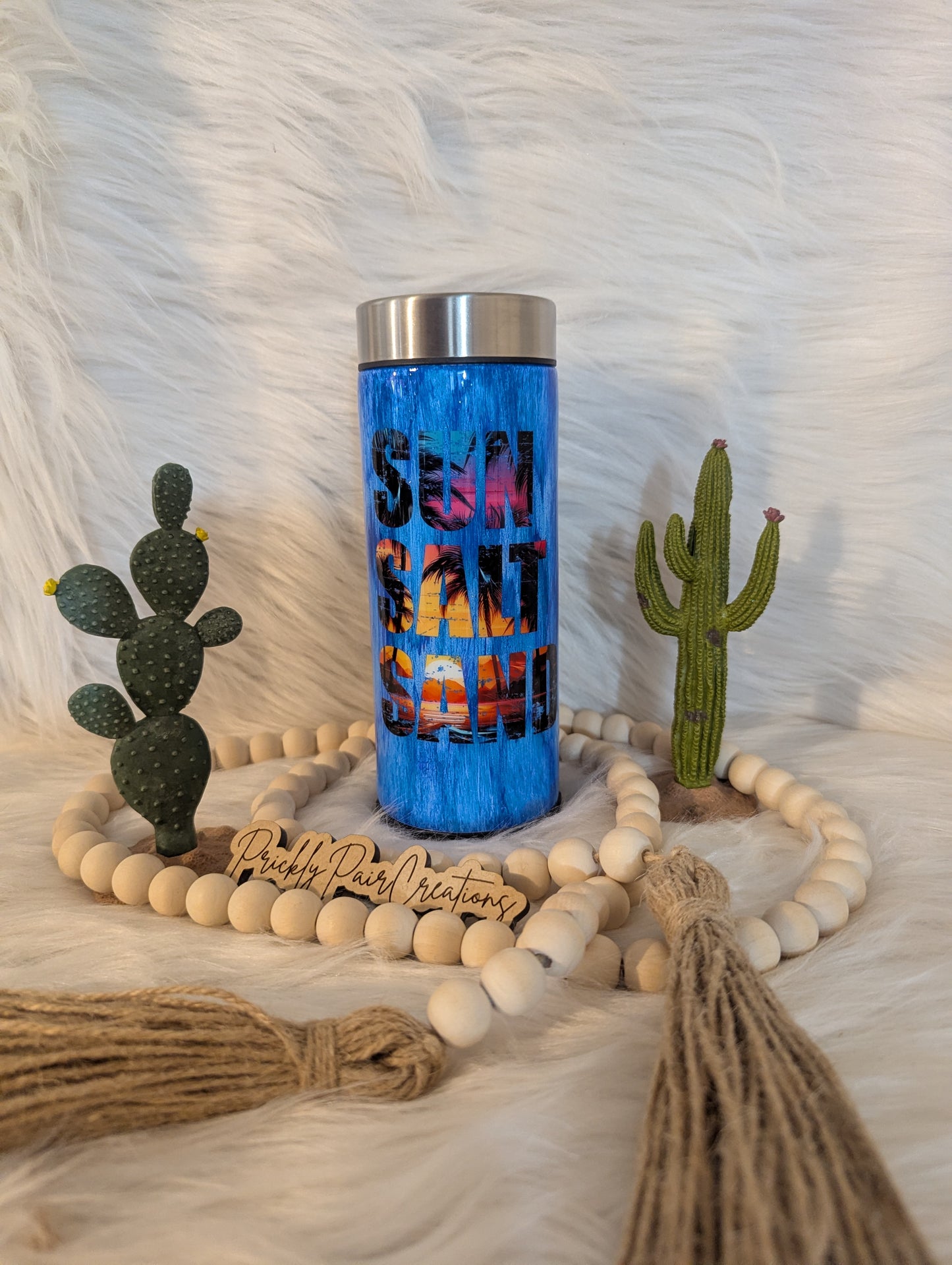 #18 12oz Skinny Can Cooler-Sun Salt Sand