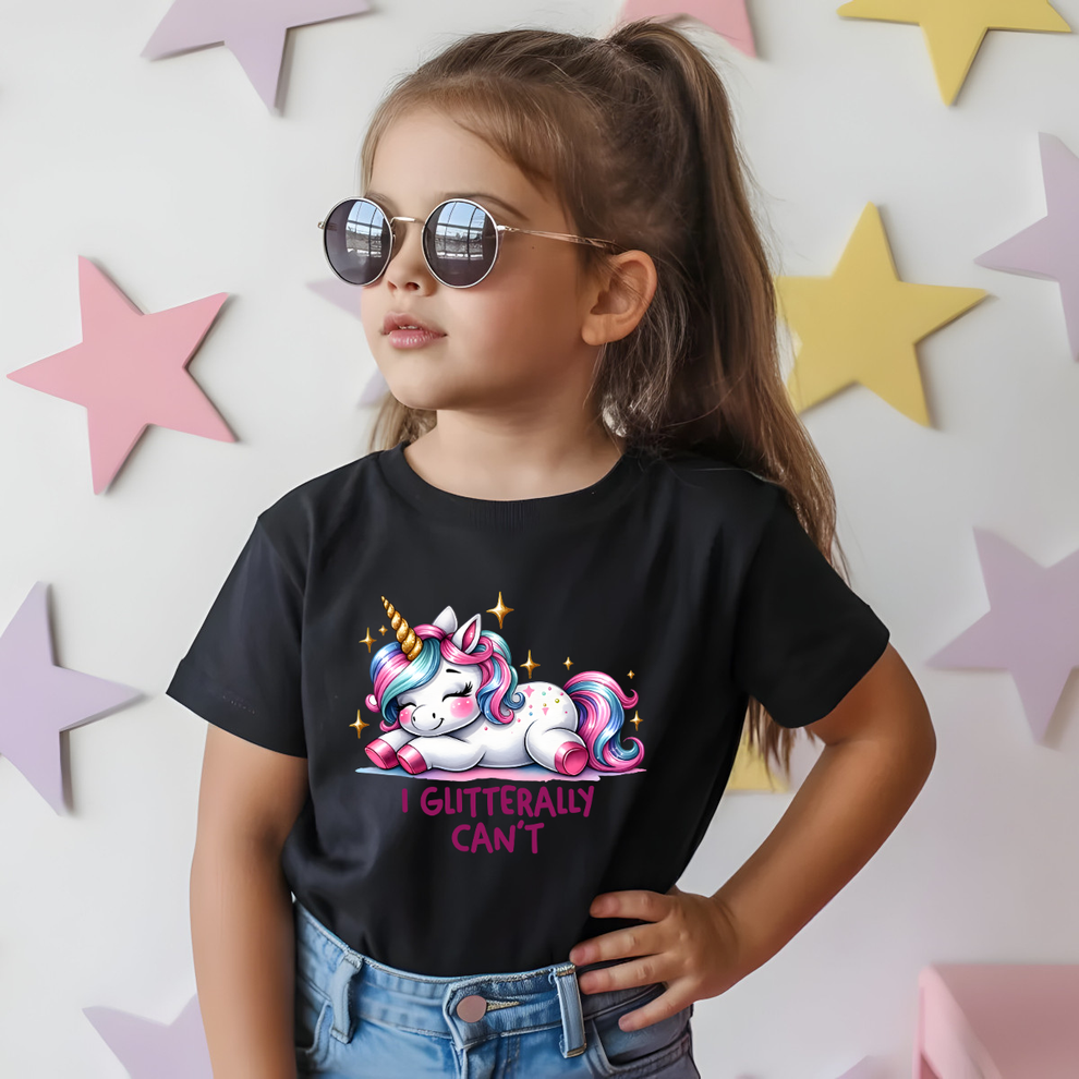 I Glittery Can't Unicorn